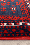 Alpina Home Afgan Desenli Etnik Figürlü Otantik Pamuk Kaymaz Tabanlı Misafir Mutfak Koridor Kilimi