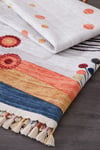 Alpina Home Lavin Yıkanabilir Punch Kırlent ile Uyumlu Salon Mutfak Balkon Dokuma Tabanlı Kilim