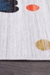 Alpina Home Lavin Yuvarlak Renkli Püsküllü Dokuma Kilim Punch Kırlent ile Uyumlu