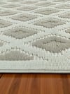 Alpina Home Loopy Yumuşak Doku Bej Salon Oturma Odası Mutfak Çocuk Odası Halısı