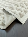 Alpina Home Loopy Yumuşak Doku Bej Salon Oturma Odası Mutfak Çocuk Odası Halısı