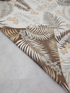 Alpina Home Miror Krem Kahverengi Doğa Desenli Doğal Görünümlü Yıkanabilir Çift Taraflı Dokuma Kilim