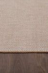 Alpina Home Stella Beyaz Jüt Hasır Model Tek Renk Dokuma Yıkanabilir Katlanabilir Toz Vermez Kilim