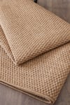 Alpina Home Stella Jut Hasır Model Tek Renk Dokuma Yıkanabilir Katlanabilir Toz Vermez Kilim