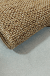 Alpina Home Stella Jüt Hasır Model Tek Renk Dokuma Yıkanabilir Katlanabilir Toz Vermez Kilim
