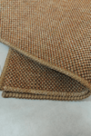 Alpina Home Stella Terra Jüt Hasır Model Tek Renk Dokuma Yıkanabilir Katlanabilir Toz Vermez Kilim
