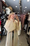 İşleme Detay Kimono Bej