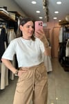 Kargo Cep Camel Pantolon