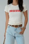 Obsessed Baskı Tişört