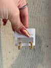 Pirinç Gold Zirkon Küpe