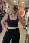 Siyah Basic Crop