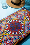Dijital Baskı Plaj Deniz Havlusu Modern Desenli Peştamal (80X160 cm) HVL0067
