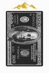 Modern Dolar Desen Dijital Baskı Kaymaz Taban Halı H0169