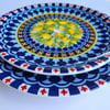 28 cm Porselen Tabak