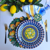 28 cm Porselen Tabak