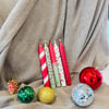 CHRISTMAS KIRMIZI DAMLA MUM