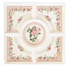 EASY LIFE Chant Des Roses Porselen Sunumluk 25 x 25 cm