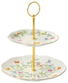 EASY LIFE Dancing Butterflies 2 Katlı Porselen sunumluk 16/21 cm