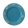 El Yapımı Porselen Tabak Üzüm- Mavi