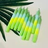 JOYFUL GLOW GREEN YELLOW BLUE