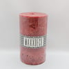 Silindir Mum Bordo- Orta