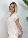 001 V YAKA BASİC TSHİRT