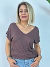002 ÖN, ARKA V YAKA BASİC TSHİRT