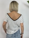 002 ÖN, ARKA V YAKA BASİC TSHİRT