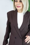 0028 ZR ÇİFT DÜĞME, RAHAT KALIP BLAZER CEKET