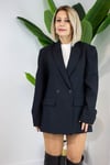 0028 ZR ÇİFT DÜĞME, RAHAT KALIP BLAZER CEKET