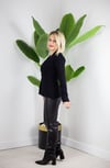 0053 ZR TEK GOLD DÜĞME, ÇELİK ÖRGÜ TRİKO CEKET