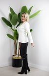 0053 ZR TEK GOLD DÜĞME, ÇELİK ÖRGÜ TRİKO CEKET