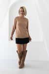 0068 SOS DİKİŞ, V YAKA MERSERİZE BLUZ