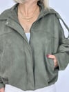 0101 ZR MODEL, YARASA KOL, APOLETLİ, BOMBER, NUBUK MONT