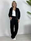 0326 BELİ ÇİFT LASTİK, CEP FERMUAR, ÇİMALI PANTOLON