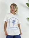 0504 PALMİYE BASKILI VE TAŞLI TSHİRT
