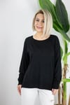0557 DLV GENİŞ YAKA, SİMLİ, MERSERİZE BLUZ