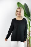 0557 DLV GENİŞ YAKA, SİMLİ, MERSERİZE BLUZ