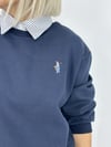 0755 YAKA GÖMLEK GARNİ, ETEKLİ SWEAT TAKIM