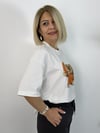 1036 Maymun Punch Baskılı Tshirt