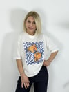 1044 Yengeç Baskılı Tshirt