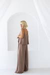 1052 ASKILI CROP MODAL PANTOLON TAKIM