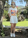 1079 Yaz Teması Baskılı Tshirt