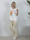 1101 PORTAKAL BASKILI TSHİRT