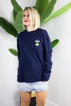 1133 AYICIK NAKIŞLI BASİC SWEAT