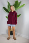 1133 AYICIK NAKIŞLI BASİC SWEAT