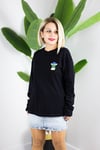 1133 AYICIK NAKIŞLI BASİC SWEAT