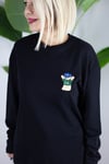 1133 AYICIK NAKIŞLI BASİC SWEAT