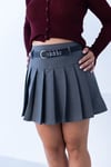 1511 PİLELİ KEMERLİ ŞORTLU ETEK