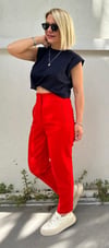 1527 BİS YAKA KOL DETAY TSHİRT